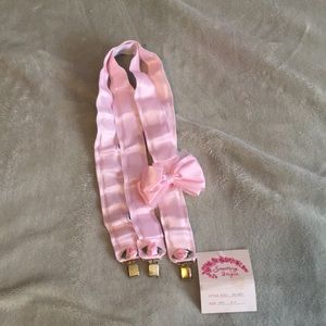Fancy Pink Suspenders